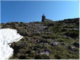 Kraljev hrib - Chapel of Marija Snežna (Velika planina)